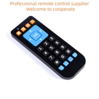 Control Remoto Universal IR Doty Negro de 25 Teclas con Precio de Fábrica, Certificado CE, Alcance Inalámbrico de 5-10m, OEM/ODM, Venta al Por Mayor Personalizada