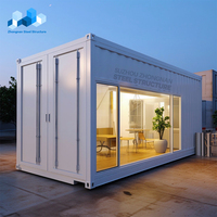 40 pieds conteneur d'expédition intelligent bureau maison de luxe modulaire préfabriqué maison préfabriquée pour la croatie espagne