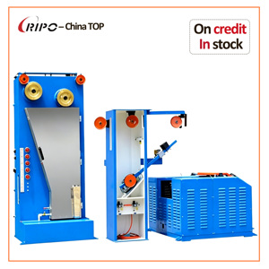 Machine de tréfilage intermédiaire et d'anneautage continu à double tête à vis unique haute productivité RIPO 380V 3.8kW - Product Image 5