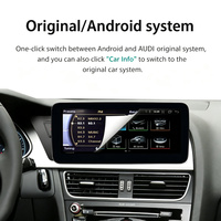 Pantalla Táctil OLED/IPS de 12.3 Pulgadas con Carplay, Android Auto y GPS Integrado con WiFi para Audi A4/A5/S5/Q5, Montaje en el Tablero
