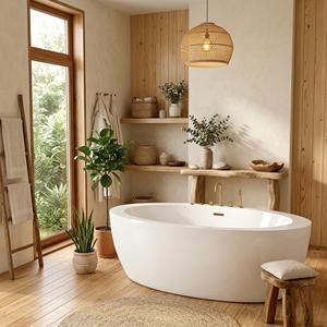 Bañera de Hidromasaje (FW-M-2002) con Varias Opciones OEM/ODM, Mantiene una Temperatura de Agua Constante, Estilo Compacto y Funcional, Origen Vietnam - Product Image 6