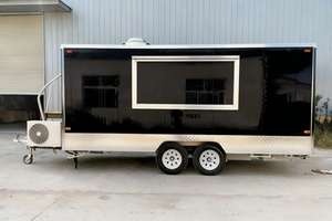 Camion de restauration mobile BBQ en gros à vendre, cuisine entièrement équipée en acier inoxydable pour la restauration commerciale - Product Image 3