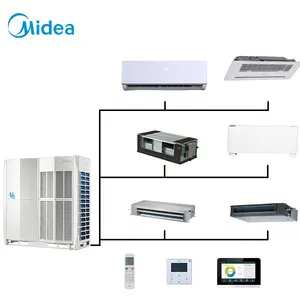 Midea Hvac Systeem 8hp ~ 24hp Dc Inverter Elektrische Kamer Ac R410a Dc Inverter Vrf Air Conditioningcentral Airconditioners 3 jaar
