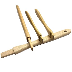 Cucharas de madera con mango cónico tipo BQ-11 para bebés de 0 a 12 meses hechas a medida - Product Image 4