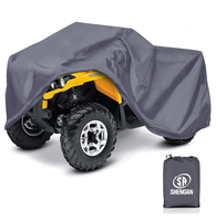 Housse de protection pour VTT en tissu Oxford 420D de qualité supérieure, protection contre l'eau, les UV et le vent, pour Can-am, Suzuki, Kawasaki, Honda