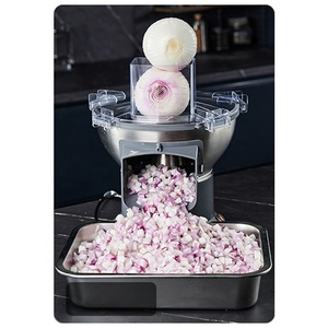 10Mm Cao Đồng Phục Lưới Lưỡi Kích Thước Tùy Chọn Rau Slicer Khoai Tây Cắt Khối Của Nhãn Hiệu Rau Trái Cây Slicer Máy - Product Image 1