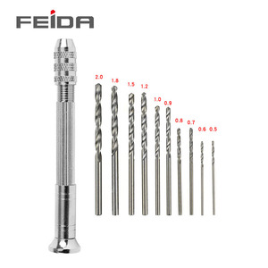 Feida <span class=keywords><strong>Mini</strong></span> <span class=keywords><strong>Punch</strong></span> khoan 0.5-3.2mm tay đấm đấm Bốn đầu óc chó mô hình công cụ đấm tay xoắn khoan tùy chỉnh - Product Image 1