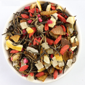 Thé aux fruits séchés chinois populaires, saveur orange douce et pêche miel, mélange personnalisé OEM - Product Image 3