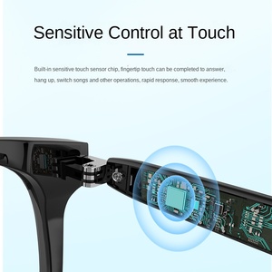 Nieuwe E13ai Smart <span class=keywords><strong>Glasses</strong></span> Explosies Bestand Inductiebestendig Anti-Blauw Licht Zonnebril Kleurveranderend Touch Draadloos voor IPX-5 - Product Image 3