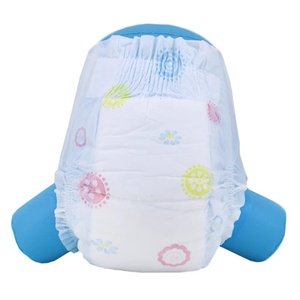 กางเกงผ้าอ้อมเด็กแบบ OEM ขนาด S ผลิตจากเยื่อฟลัฟพิมพ์ลาย พร้อมฟิล์ม PE  ขายส่ง - Product Image 6