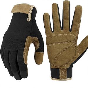 Guantes de trabajo con palma acolchada, resistentes a la abrasión, guantes de seguridad de alta resistencia, resistentes al aceite, guantes de seguridad industrial - Product Image 4