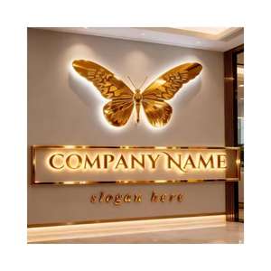Enseigne lumineuse de luxe brillante, lettres 3D rétroéclairées, logo lumineux LED, enseigne LED personnalisée pour entreprise, salon de beauté, clinique - Product Image 4