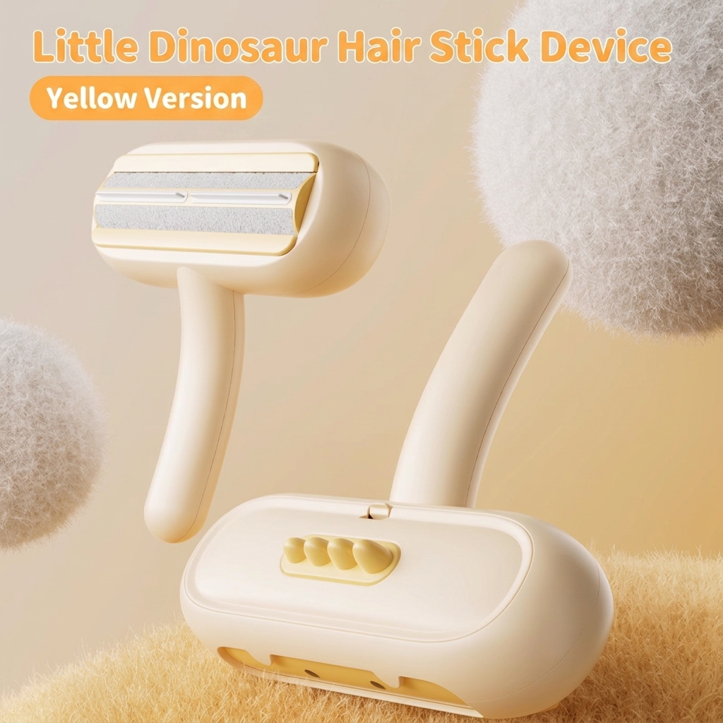 [yellow little dinosaur] efficient hair removal