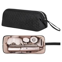 Sac de rangement portable pour accessoires de coiffure (sèche-cheveux, lisseur, fer à boucler), sac de voyage matelassé personnalisé pour outils capillaires
