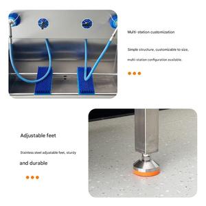 Machine <span class=keywords><strong>à</strong></span> laver les bottes en acier inoxydable, polisseuse de chaussures pour usines alimentaires et salles blanches, machine <span class=keywords><strong>à</strong></span> laver les bottes portative - Product Image 5