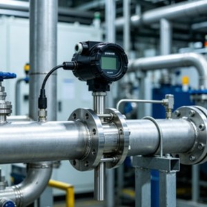 Débitmètre enfichable KROHNEE DWM2000 en métal pour tests de débit moyen - Product Image 4