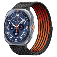 Bracelet de montre en nylon réglable pour Samsung Galaxy Watch Ultra1/2, bracelet de remplacement