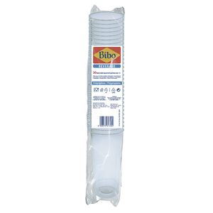 แก้วน้ำพลาสติกโพลีโพรพิลีนใส 300/350 มล. 30 ชิ้น/แพ็ค - Product Image 2