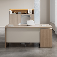 Poste de travail modulaire individuel LINOU pour bureau moderne, avec chaise de bureau, combinaison table d'ordinateur contemporaine de 1,2 m