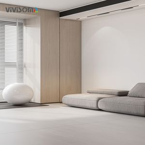 MT4200320 Rail lumineux magnétique intelligent en aluminium fin, moderne, encastré, monté en surface, DC48V, 6W-45W, pour salon, chambre à coucher - Product Image 1