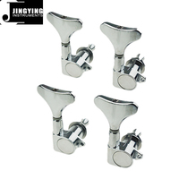 2024 Jingying musique guitare Tuning Pegs, vente en gros alliage queue de poisson poignée nouvelles têtes de machine de guitare basse électrique entièrement fermée