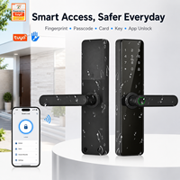 Serrure Intelligente TT Factory Graffiti Multi-Langues pour Intérieur, en Bois et Acier, Déverrouillage à Distance par Mot de Passe et Application, Carte Mémoire, Alliage d'Aluminium