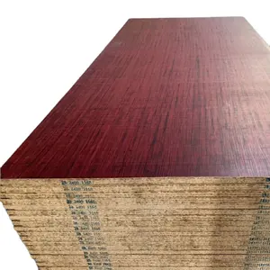 4' x 8' 28mm(19-PLIES) Wooden Bamboo Mixed Strongest Container Plywood Floor Boards For Shipping Container Flooring