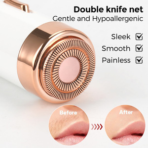 เครื่องกำจัดขนไฟฟ้าขนาดเล็ก รุ่น LE-701 ชาร์จผ่าน USB ความเร็ว 10600 รอบต่อนาที หัวกำจัดขนแบบกลม สำหรับผู้หญิง - Product Image 3