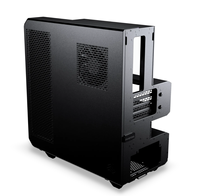 Casing PC Gaming Phanteks EX5-MAX ATX dengan Layar LCD 6 inci & Pendingin AIO 360 Terintegrasi, Desain Aliran Udara Terpisah, Chassis Komputer ATX