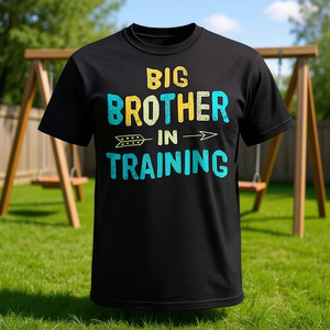 T-shirt Big Brother In Training pour enfants, taille jeune, design unisexe - Product Image 3
