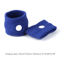 Bande de poignet de maladie Anti-nausée voiture mer avion bateaux bracelet soulagement Anti-mouvement maladie dragonne réutilisable réglable