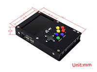 Console de jeu vidéo portable GamePi43 basée sur Raspberry Pi, prise EU
