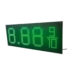 Pantalla Electrónica LED para Mostrar el Precio del Combustible en Gasolineras - Product Image 1