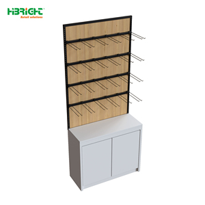 Highbright Low MOQ Colorful Single <strong>Double</strong> <strong>Sided</strong> Customized Metal Supermarket <strong>Shelving</strong> - Product Image 6