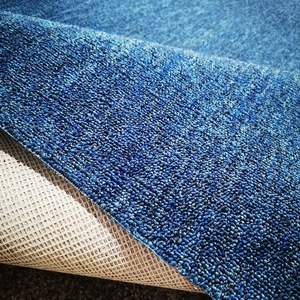 Tapis de salon bleu marine petits et grands, tapis de chambre pas cher, tapis à poils ras, tapis à boucles, tapis tuftés, tapis décoratifs antidérapants - Product Image 4