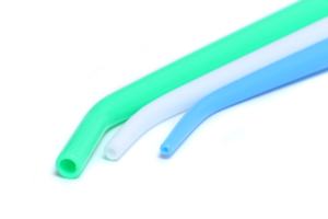 Puntas de aspirador quirúrgico desechables dentales azul verde blanco puntas de succión - Product Image 2