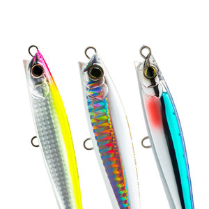 Señuelo de Pesca Japonés Tipo Minnow, 50g 110mm, Señuelo para Pesca de Atún Dorado, Señuelo de Largo Alcance para Pesca en Aguas Profundas, Modelo 9007 - Product Image 5