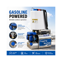 Pulvérisateur thermique à jet pulsé portable avec réservoir dorsal pour la lutte antiparasitaire et la désinfection des exploitations agricoles