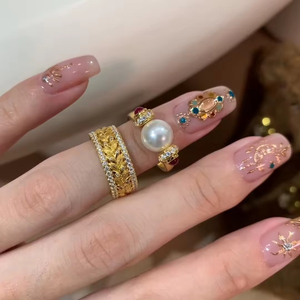 2025 New Fashion 925 Sterling Silver Freshwater Pearl <b>Ring</b> Zircon High-grade Sense of Temperament <b>Rings</b> Jewelry for Women - Product Image 6