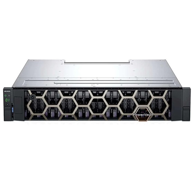 Factory Price PowerVault ME424 Network Storage 580W 7.68TB SSD SAS Network Storage ME484 ME412