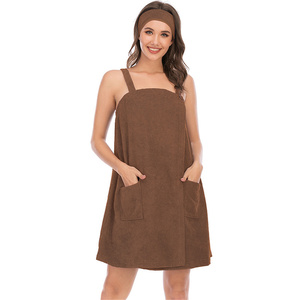 Prix d'usine pour longue robe de chambre femme, robe de chambre blanche à capuche, robe de chambre homme - Product Image 5