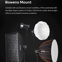 Projecteur vidéo LED COB Godox SL60IID SL60IIBi avec contrôle sans fil 2.4G, éclairage continu, version améliorée du SL60W