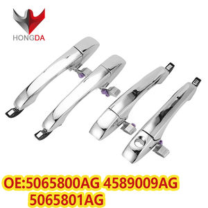 Poignées de porte chromées 5065800AG 4589009AG 5065801AG pour Chrysler 300C 2005-2010 Dodge <span class=keywords><strong>Magnum</strong></span> 2005-2008 FR/RR - Product Image 2