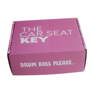 Hot Sale Custom Logo New Design Biodegradable Eco Pink Printed Packaging Paper Hat Ship Airplane Box Carton Color Box