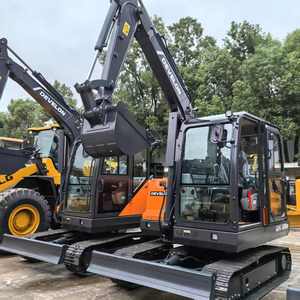 รถขุดขนาดเล็ก DOOSAN DX60D-10 มือสองจากเกาหลีแท้ 6 ตัน เครื่องยนต์เดิม ชั่วโมงการทำงานต่ำ รถขุดไฮดรอลิกขนาดเล็ก สำหรับงาน Fa - Product Image 1