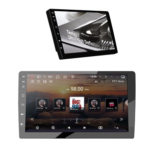 Autoradio Android 15 avec écran tactile 9 pouces, CarPlay sans fil 8 cordons, Android Auto, GPS, WiFi, Bluetooth, haute résolution - Product Image 1