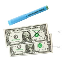 DC-1379 Stylo Détecteur UV de Billets 395nm Portable Anti-Faux Marqueur pour Vente au Détail Caissiers Banques Gestion d'Espèces