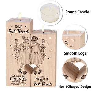 Handmade Wood Candle <strong>Holder</strong> for Home Decoration <strong>Wooden</strong> Candle <strong>Holder</strong> for Christmas