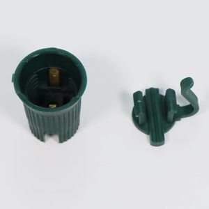 C7 E12 C9 <span class=keywords><strong>E17</strong></span> thay thế bóng đèn ổ cắm Trắng Ổ cắm SPT-1 giáng sinh chuỗi ánh sáng vít phong cách ổ cắm thay thế đèn chủ - Product Image 5