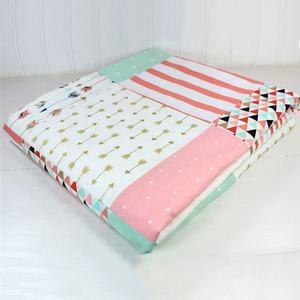 Comoda biancheria da letto per culla dolce coperta per <span class=keywords><strong>bambina</strong></span> <span class=keywords><strong>trapunta</strong></span> in cotone per bambini - Product Image 2